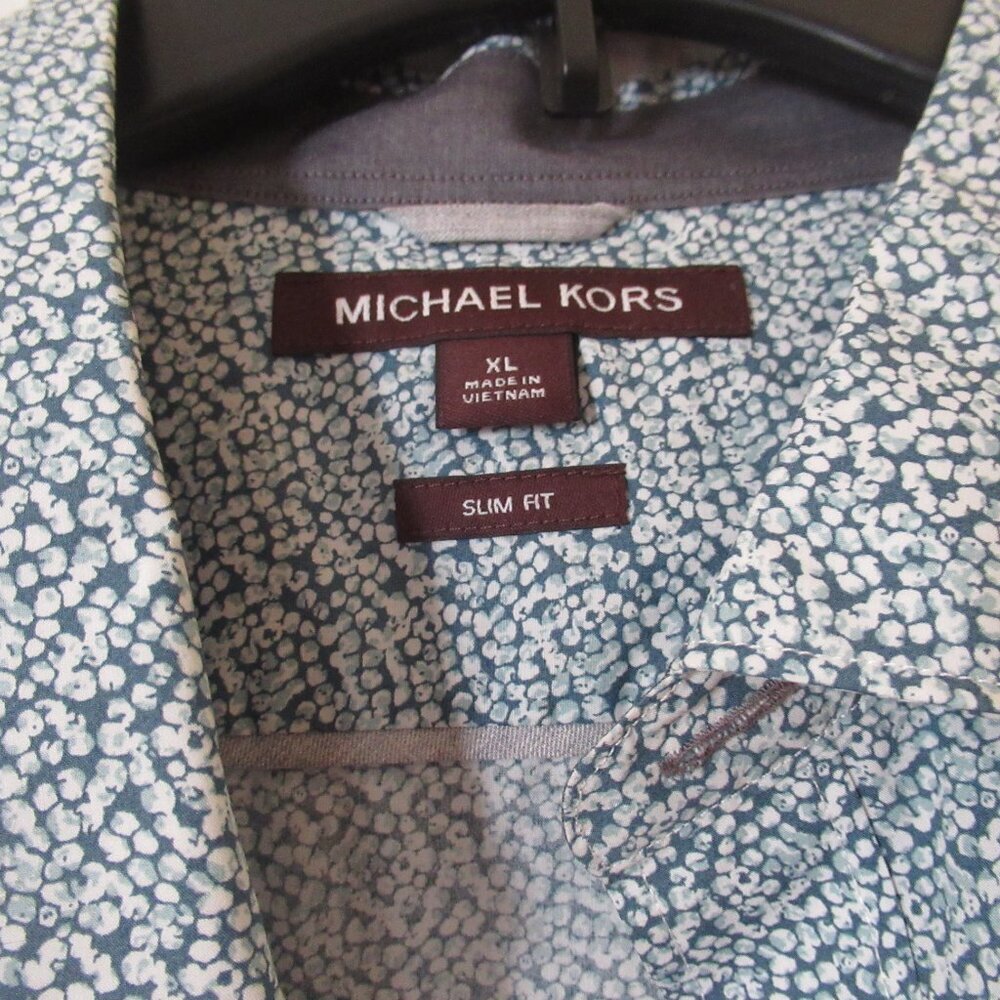 Michael Kors Dress Shirt Slim Fit XL Mens NWT